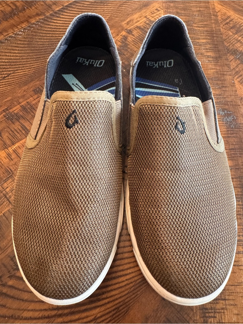 OluKai Kids Kahu Maka Mesh Slip-On Sneakers